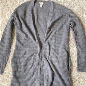 Basic/Basique XS Gray Cardigan